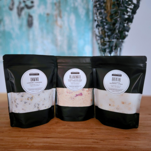 The Soak Collection - 3 different small batch bath soaks