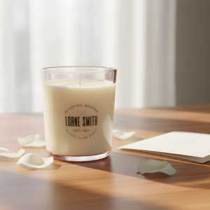 In Loving Memory Candle