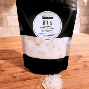 Breath Eucalyptus, Peppermint + Citrus Soaking Salt