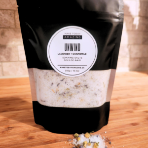 Unwind Lavender + Chamomile Soaking Salt